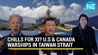 Eye on China, US guided-missile destroyer & Canadian warship conduct Taiwan Strait transit | Details