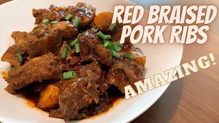 💯SUPER EASY CHINESE RED BRAISED SPARE RIBS!!! | RED BRAISED PORK RIBS | EASIEST PORK RIBS RECIPE