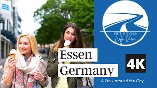 🇩🇪 ESSEN, GERMANY Walking Tour  - 4K UHD 2021