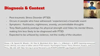 Psychology in Film Project - Iron Man 3 PTSD Diagnosis