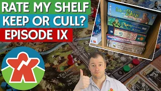 Rate My Shelf - Keep or Cull - Board Games - Episode IX