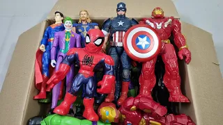 VENOM VS IRONMAN VS HULK VS CAPTAIN AMERICA VS SPIDERMAN VS VENOM SUPERHERO AVENGERS UNBOXING