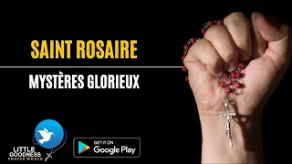 SAINT ROSAIRE-Mystères Glorieux |HOLY ROSARY IN FRENCH-Glorious Mysteries| Wednesday & Sunday Rosary