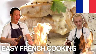 Koreans try cooking French food 🇫🇷