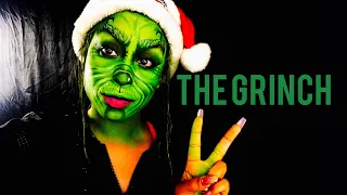 The Grinch holiday makeup /tutorial