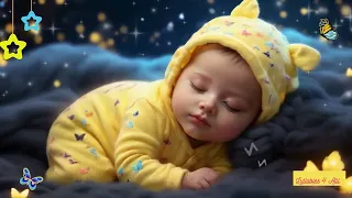 Super Relaxing Baby Music🎶 Lullaby With  Calming Animation 💤 Brahms Lullaby For Brain Stimulation