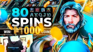 ⚠️ 80 spins en BONUS sur RISE OF MERLIN +90.000€ ! (SPÉCIALE MERLIN)