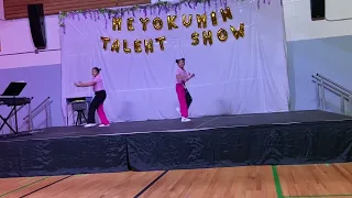 Meyokumin talent show with my bestie