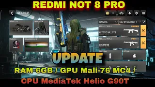REDMI NOT 8 PRO WARZONE MOBILE GAMEPLAY | WARZONE MOBILE NEW UPDATE LAG FIX | WARZONE MOBILE LAG FIX