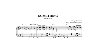 The Beatles - Something - Piano