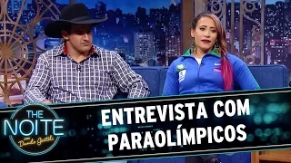 The Noite (22/06/16) - Entrevista com paraolímpicos