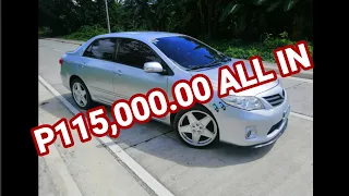 Toyota altis E 2011 || REVIEW || Cash Price and Financing