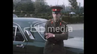 Soviet patrol passes through West Berlin, 1977