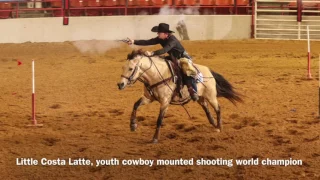 2016 AQHA Youth Cowboy Mounted Shooting World Champion