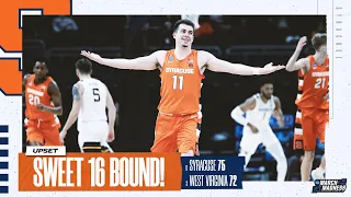 Syracuse vs. West Virginia - Second Round NCAA tournament extended highlights