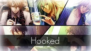 ⧔Nightcore⧕ → Hooked (Switching Vocals) |Lyrics|