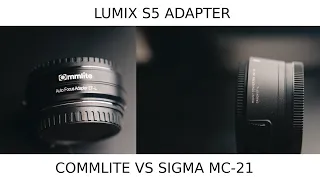 LUMIX S5 ADAPTER COMPARISON | HALF THE PRICE | TWICE AS GOOD |