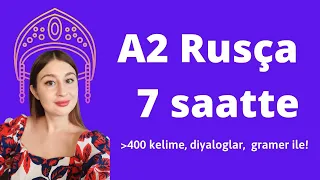 A2 SEVIYE RUSÇA KURSU