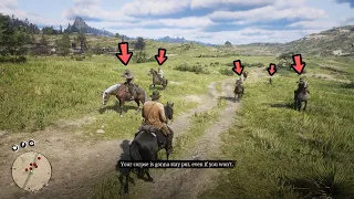 What happens if you get caught by bounty hunters? - RDR2