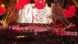 Britney Spears on stage at 2017 Radio Disney Music Awards