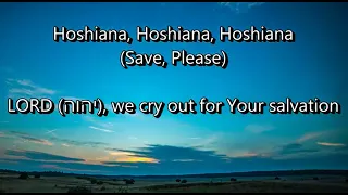 HOSHIANA Live Lyrics (Save, Please) - Joshua Aaron