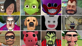 They Caught Me #31 Scary Doggy Boss,Dark Riddle,Hello Neighbor,Poppy Horror,Poppy Playtime 3D,Poppy