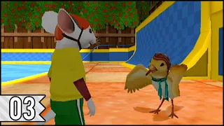 Stuart Little 3: Big Photo Adventure (PS2) - Area 1: Garden, Part 3 (100%) | No Commentary