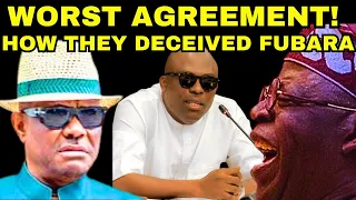 WORST! FUBARA FORCED TO SIGN DEAL WITH WIKE OVER RIVERS CRISIS AS TINUBU ABANDONS  CONSTITUTION