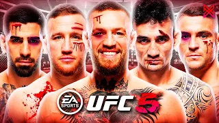 I Created The Most Brutal Lightweight Tournament In UFC 5 🩸