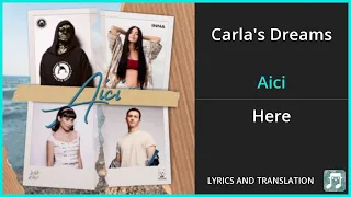 Carla's Dreams - Aici Lyrics English Translation - ft INNA, Irina Rimes, The Motans - Dual Lyrics