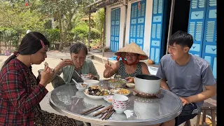Má Chồng vợ thằng Sang cất nhà mới | Con Liễu nấu canh chua cá - Tập 308