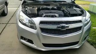 2013 Chevy Malibu LED Headlights and foglights!