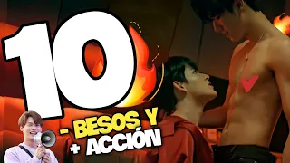 Top 10 BL que COMIENZAN con BESOS y terminan en… +I8 !! | Series BL HOT 🔥