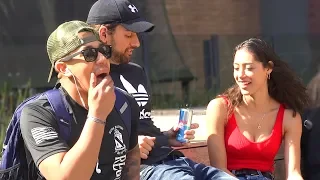 GIRL BLOCKING PRANK ON GUYS