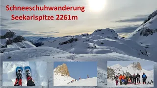 Schneeschuhwanderung - Seekarlspitze 2261