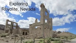 Exploring the GHOST TOWN of Rhyolite, Nevada