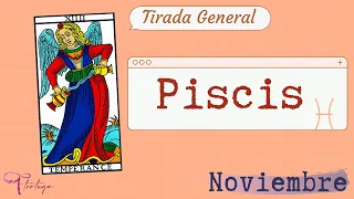 Piscis♓ - Tarot🧙‍♀️ Lectura General - Noviembre🌷🍁 2021 - Tarot Tortuga🐢