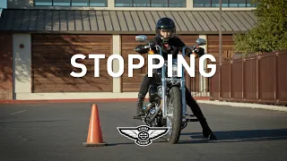How To Come to a Stop on a Motorcycle | Harley-Davidson Riding Academy