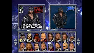 WCW/NWO Thunder (PSX) - Intro FMV / Roster / Rants / Unlockable Characters