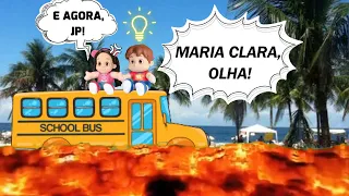THE BOO BOO SONG COM MARIA CLARA E JP? / MORE the flor is lava Maria Clara and JP / O CHÃO É LAVA!