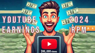 YouTube Earning RPM in 2024. How Much Money You'll Get for 1000 Views for Different Niches