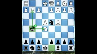 blackburne shilling kostic trap #Shorts#Chessvideo