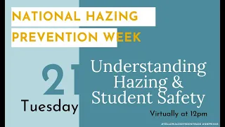 What's Buzzin at Georgia Tech: National Hazing Prevention Week