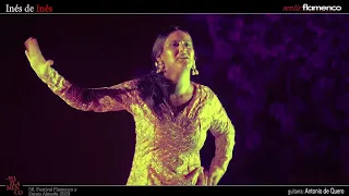 Inés de Inés baila 'por Tarantos' 56 Festival Flamenco y Danza de Almería 2023 TRES A COMPÁS