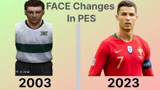 Ronaldo evolution in PES #Ronaldo #pes #proevolutionsoccer #efootball