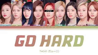 TWICE || Go Hard but you are Jihyo (Color Coded Lyrics Karaoke)