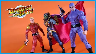 NECA Toys Defenders of the Earth THE PHANTOM, FLASH GORDON, MING THE MERCILESS Action Figure Review