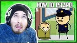 HOW TO ESCAPE! Reacting to Cyanide & Happiness Compilation #9 Revised charmx reupload