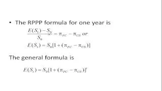 Purchasing Power Parity