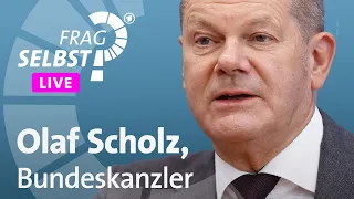 Eure Fragen an Olaf Scholz, Bundeskanzler | Frag selbst 2023